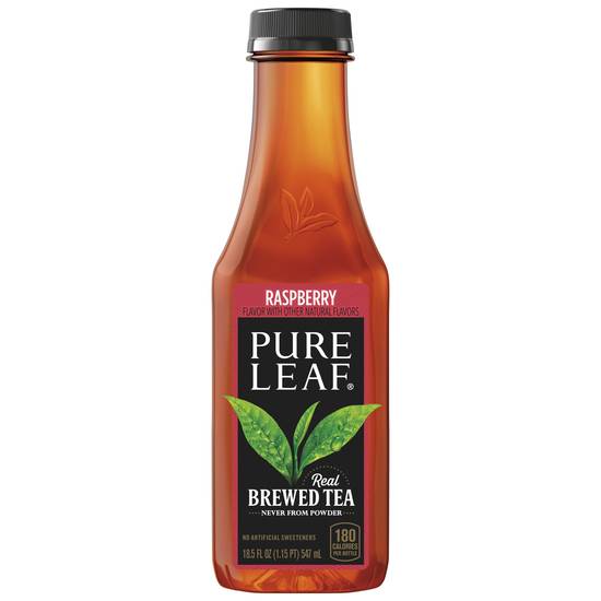 Pure Leaf Real Brewed Tea Raspberry Bottle (18.5 oz)