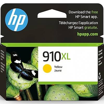 HP 910Xl High-Yield Yellow Ink Cartridge