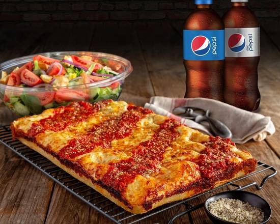 Detroit Pizza & Pepsi Meal Deal For 2