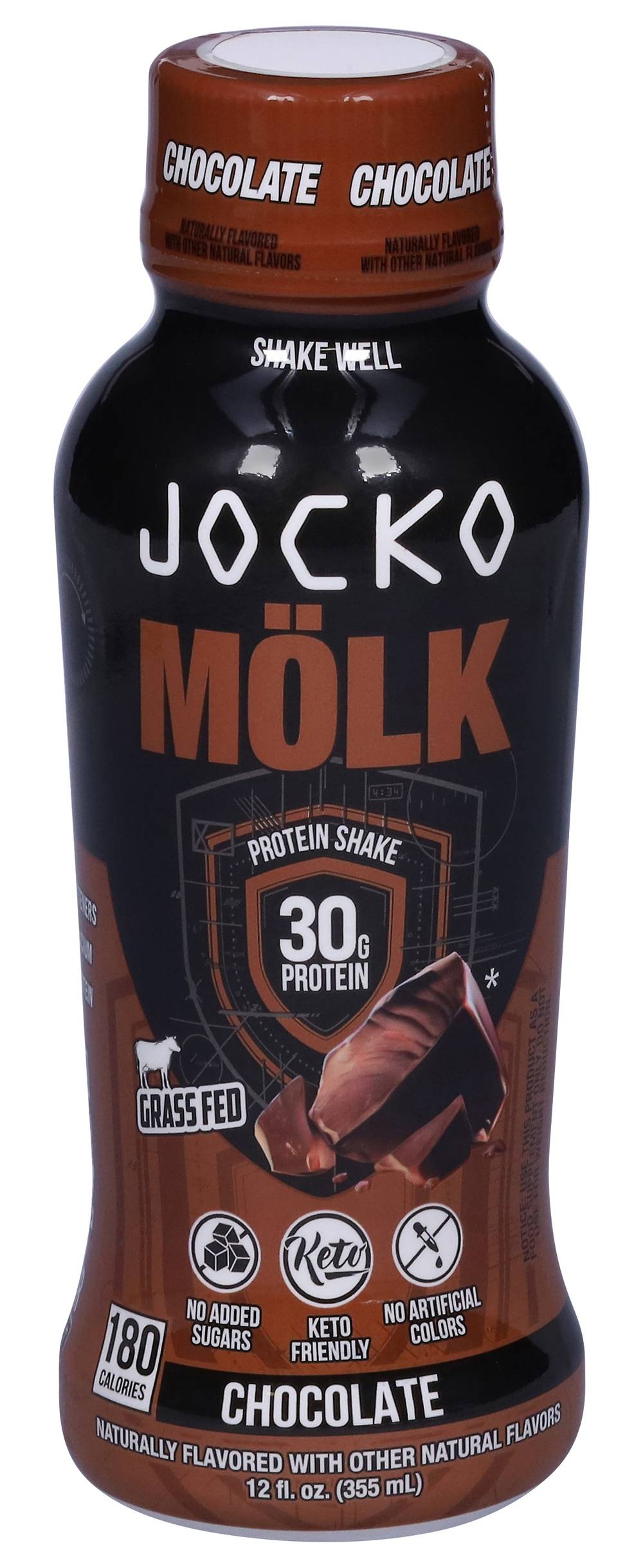 Jocko Protein Mölk Shake, Chocolate (12 fl oz)