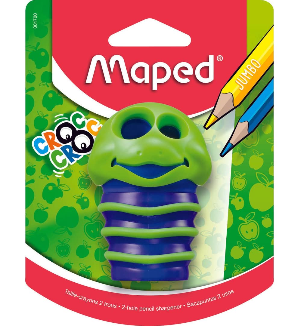 Afia Dupla com Depósito Croc Croc (várias cores) Maped