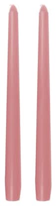 Ashland 10" Unscented Taper Candles, Dark Pink (2 ct)