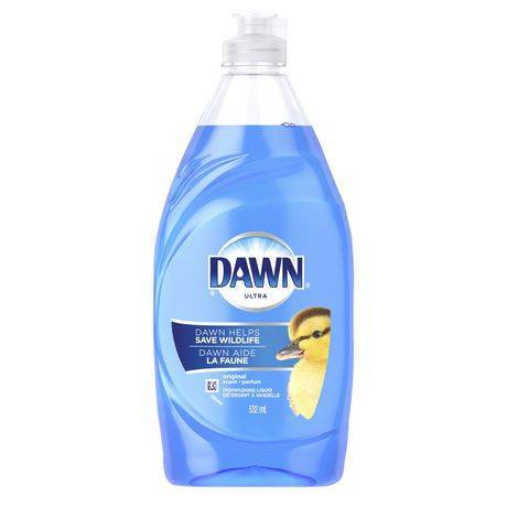 Dawn · Ultra dishwashing liquid original - Détergent à vaisselle liquide Dawn Ultra, parfum Original,
