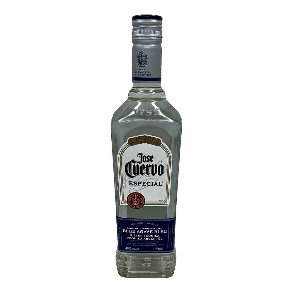 Jose Cuervo Especial Blue Agave Silver Tequila (750 ml)
