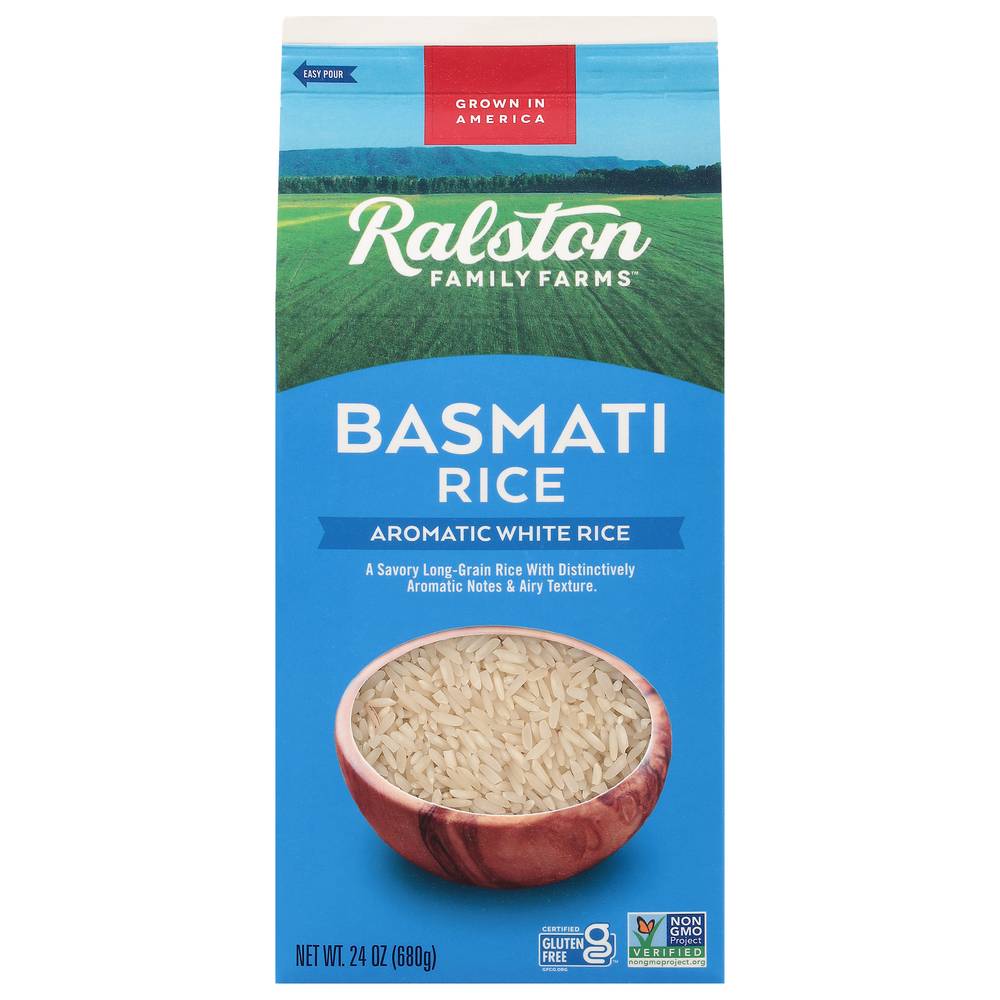 Ralston Family Farms Basmati White Rice (1.5 lbs)