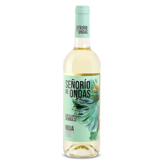 Vino blanco semidulce D.O. Rioja Señorío de Ondas botella 75 cl