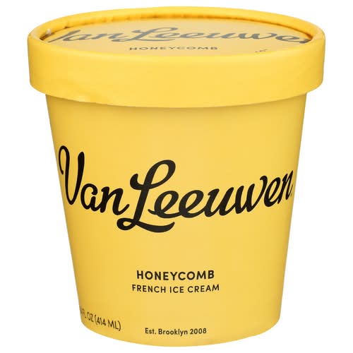 Van Leeuwen French Ice Cream, Honeycomb (14 fl oz)