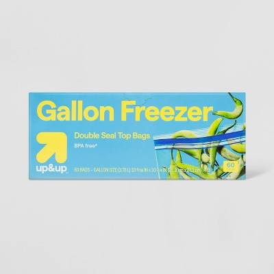 up&up Gallon Freezer Storage Bags (60 ct)