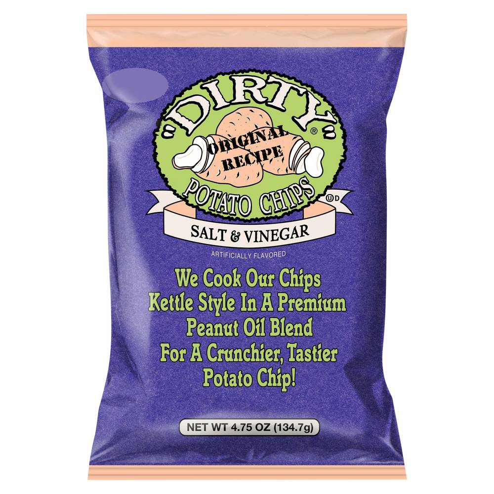 Dirty Salt & Vinegar Potato Chips (4.8 oz)