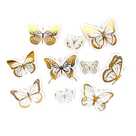 Vinyl Diecut Butterfly Stickers By Recollections