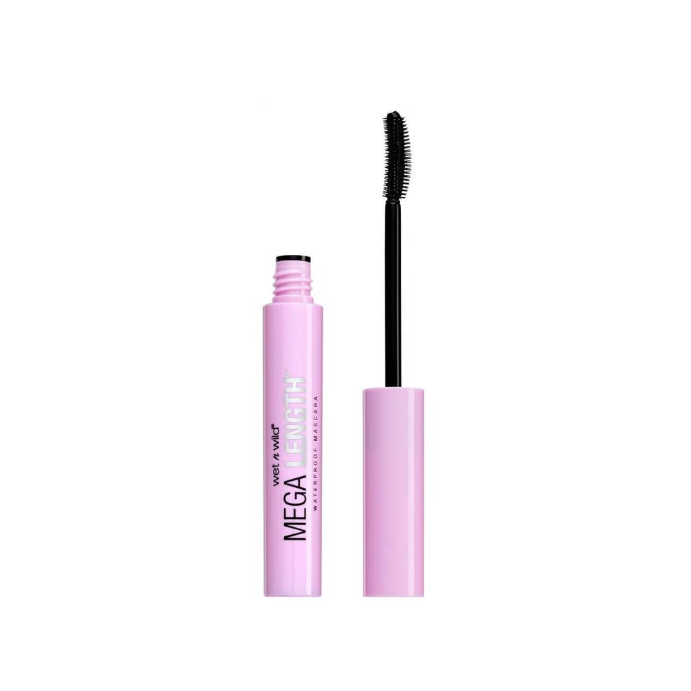 Wet n Wild Mega Lash Mega Length Waterproof Mascara, Very Black (0.21 oz)