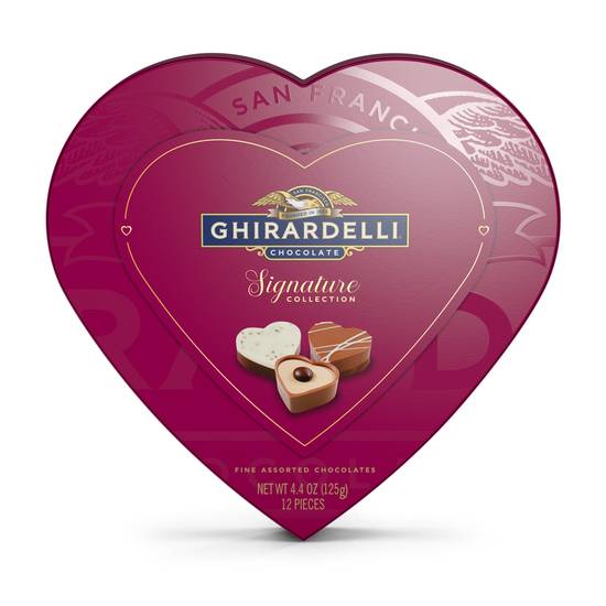Order GHIRARDELLI Sweet Hearts Premium Chocolate Truffle Assortment Gift, 4.4 Oz food online from CVS store, VIENNA on bringmethat.com