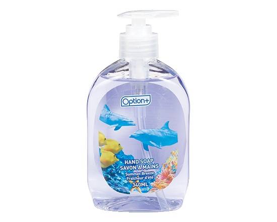 Option+ Hand Soap Summer Breeze