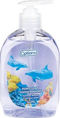 Option+ Hand Soap Summer Breeze (340 ml)