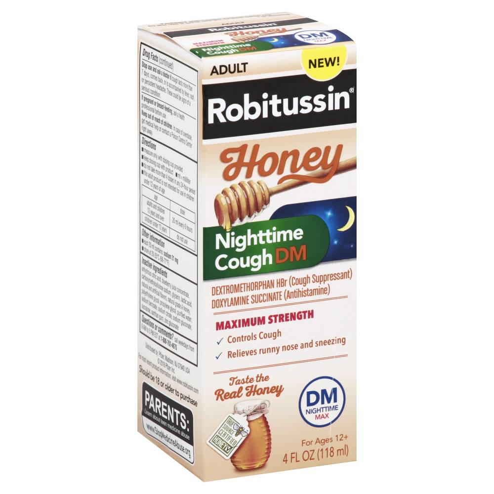 Robitussin Cough Dm (4 fl oz)