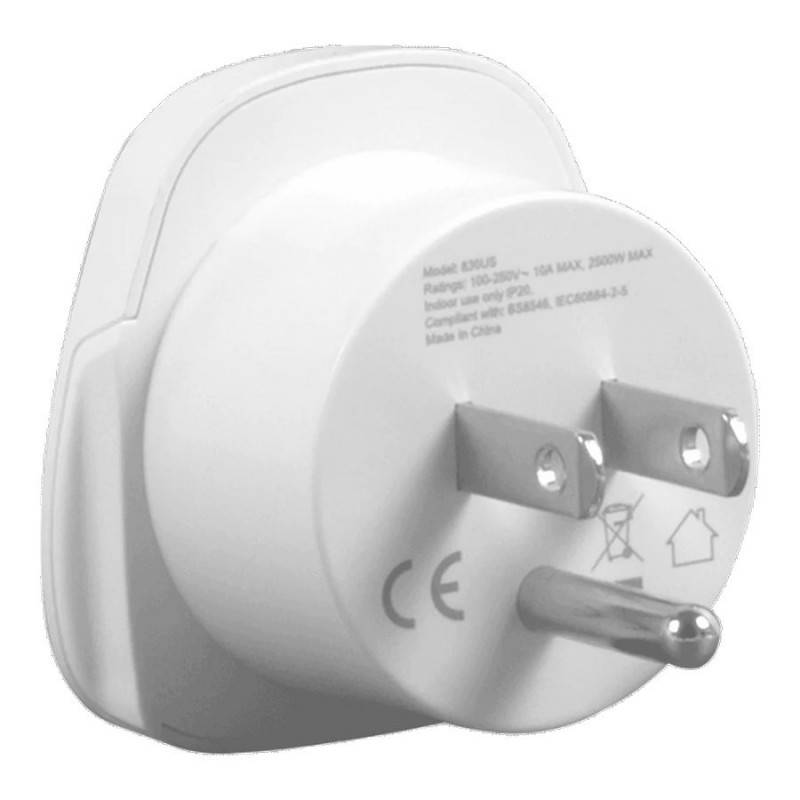 LOGiiX Travel Adapter North America - Lgx-13577, White