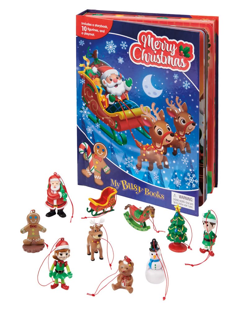 Phidal Holiday My Busy Book- Christmas Santa