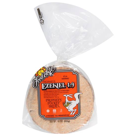 Food For Life Ezekiel 4:9 Prophets Pocket Bread