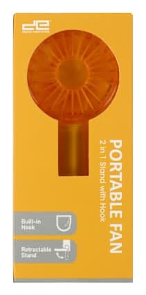 Digital Essentials™ Portable Fan Orange
