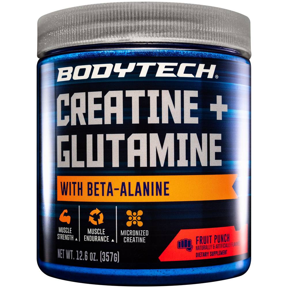 BodyTech Creatine + Glutamine Beta Alanine (fruit punch)