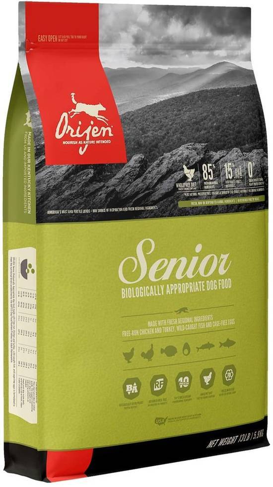 Orijen senior dog food cheap 13lb