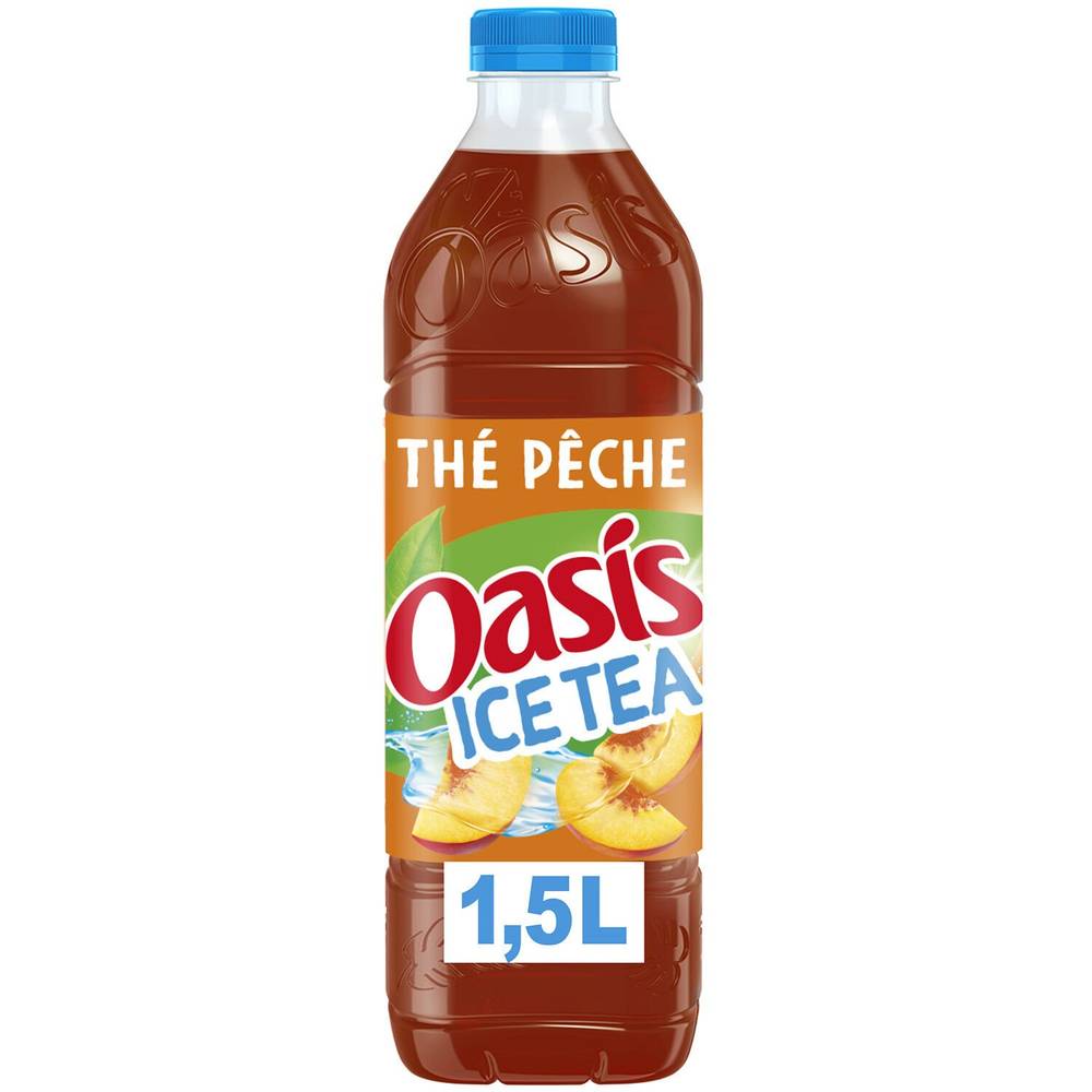 Oasis - Thé glacé saveur (1.5 L) (pêche)