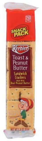 Keebler Toast & Peanut Butter Sandwich Cracker 1.8oz