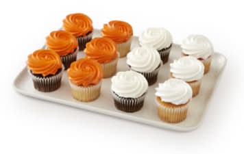 Bakery Cupcake 6 White 6 Chocolate 12 Count - Each