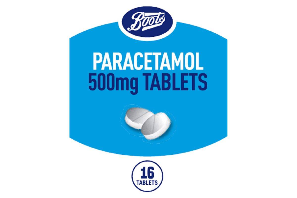 Boots Paracetamol 500mg Tablets x16