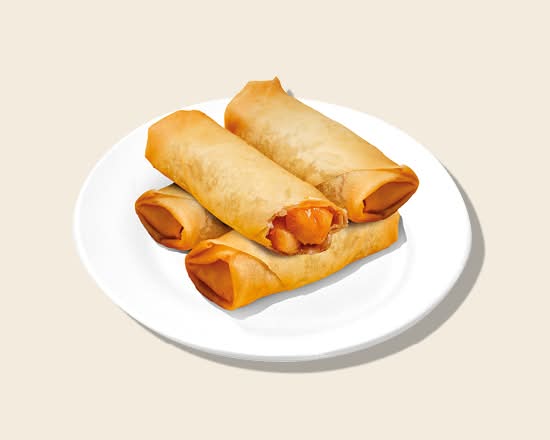 Sweet Apple Spring Roll (4pc)
