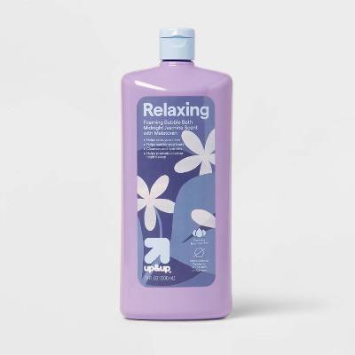 up&up Relaxing Foaming Bubble Bath With Melatonin, Midnight Jasmine