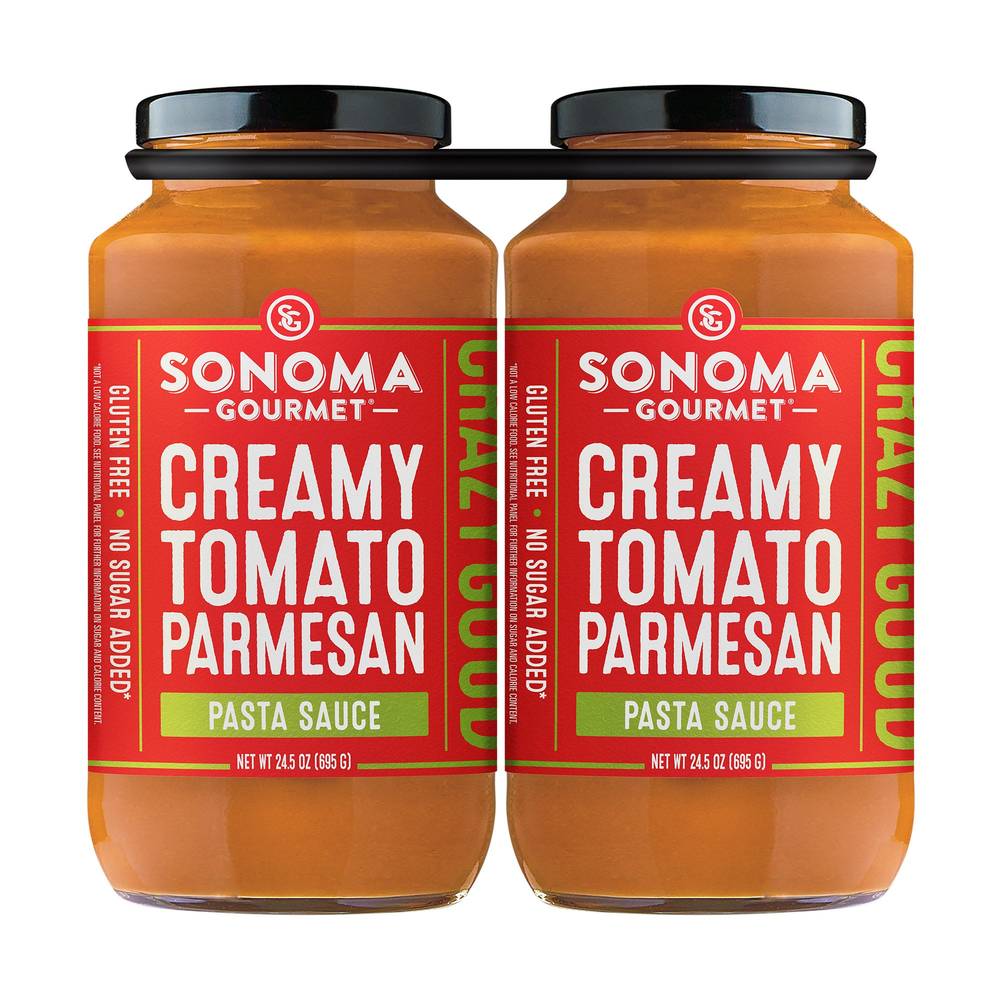 Sonoma Gourmet Creamy Tomato Parmesan Pasta Sauce (24.5 oz)