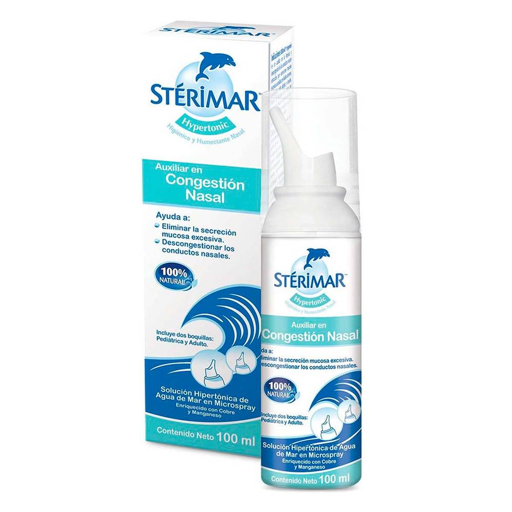 Stérimar · Agua de mar para congestión nasal (100 ml)