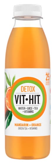 VITHIT Detox Mandarin Orange & Green Tea + Vitamins (500ml)