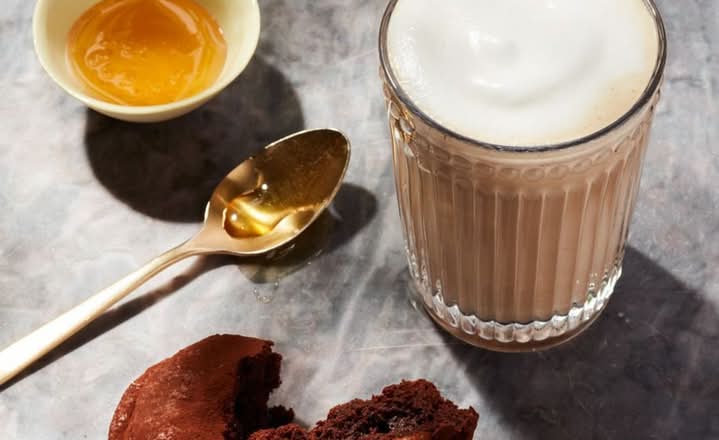 oat milk spiced chai