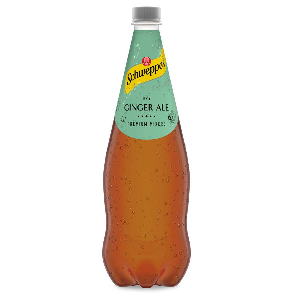 Schweppes Dry Ginger 1.1Lt ea