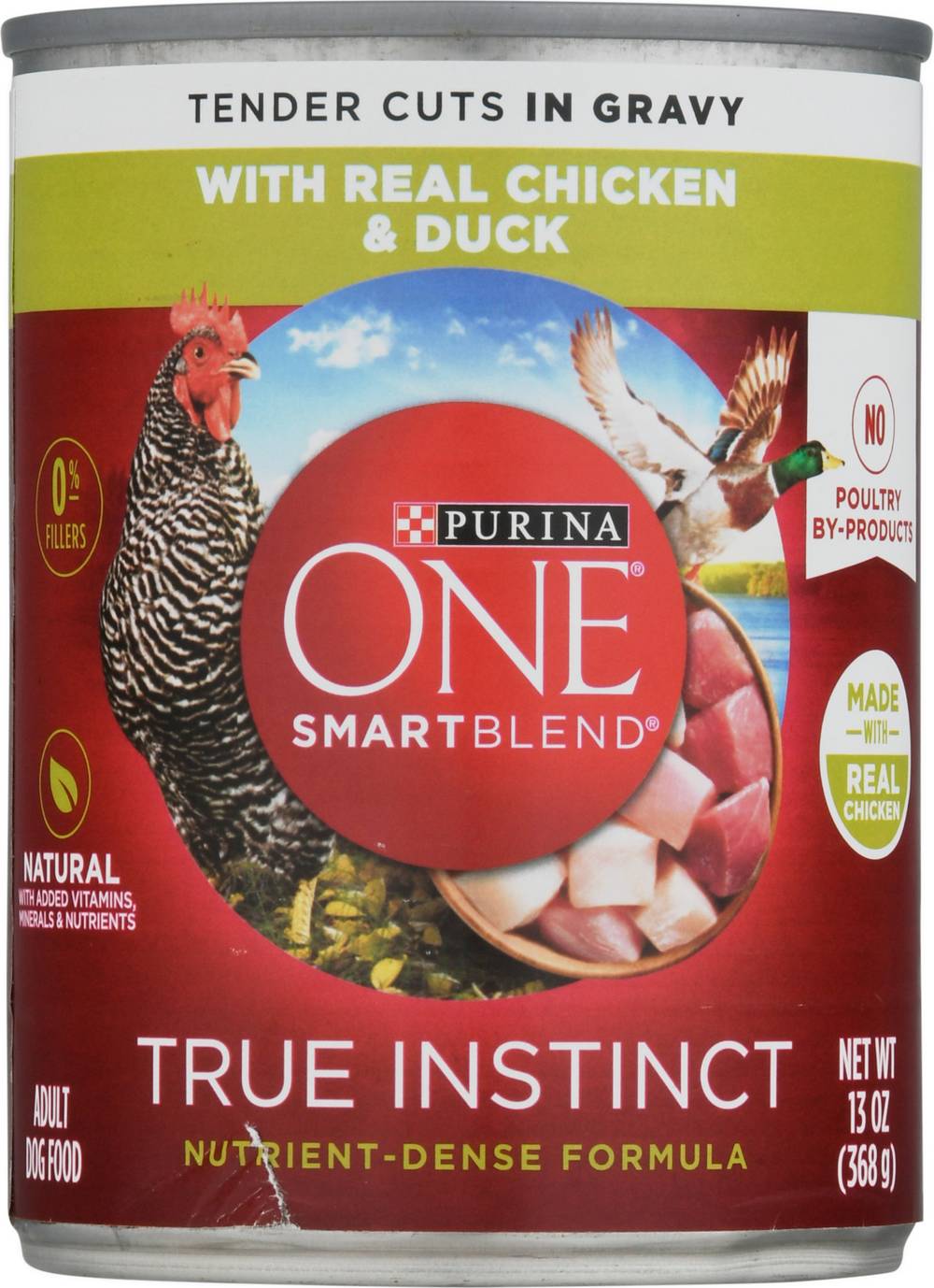 Purina One True Instinct Chicken & Duck Dog Food (13 oz)