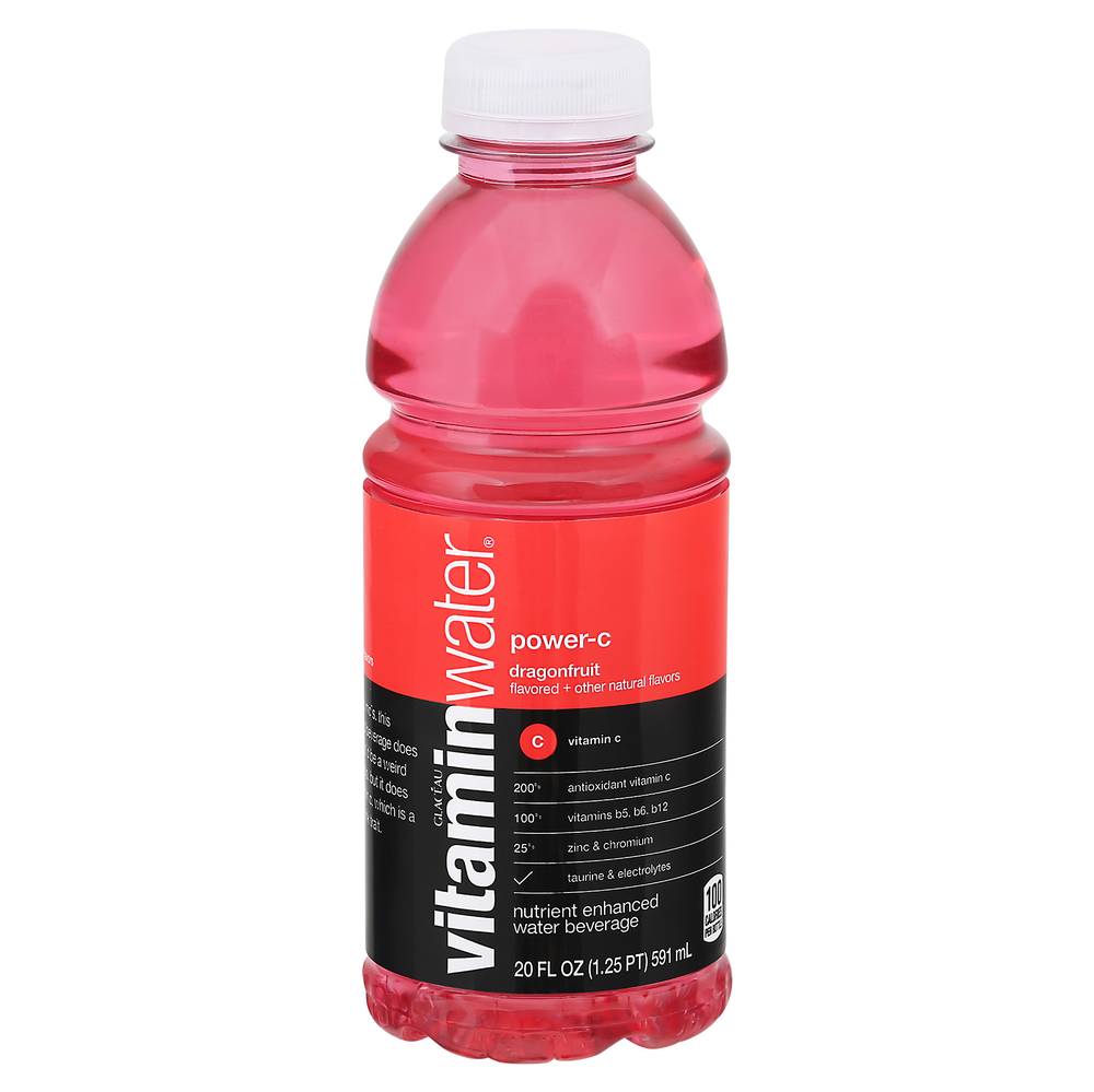 Vitaminwater Power C Nutrient Enhanced Water Beverage (20 fl oz) (dragonfruit)