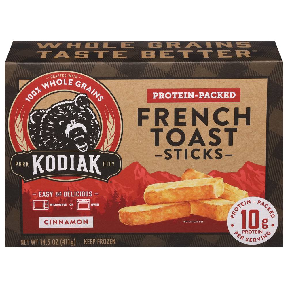 Kodiak Protein-Packed French Toast Sticks, Cinnamon (14.5 oz)