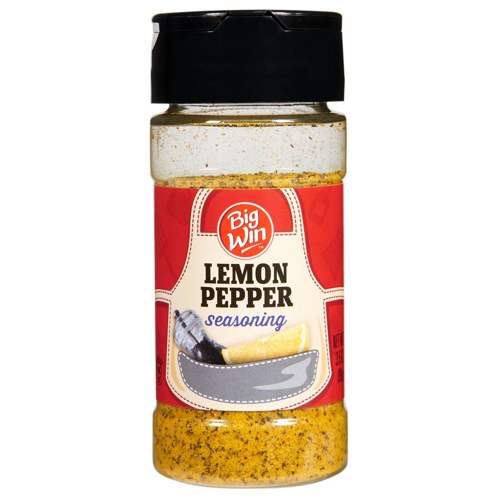 Big Win Lemon Pepper (3.5 Oz)