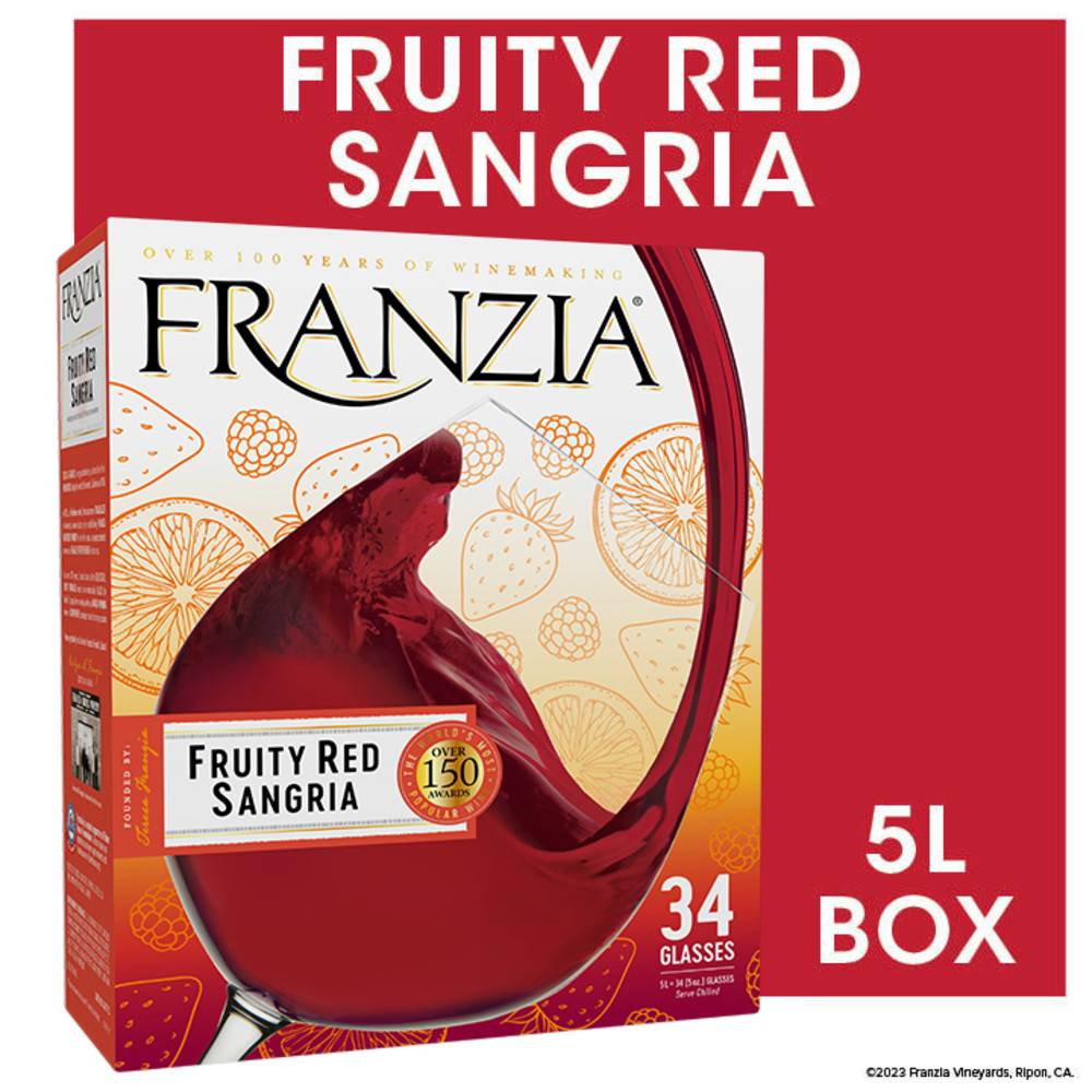 Franzia Fruity Red Sangria Wine (5 L)