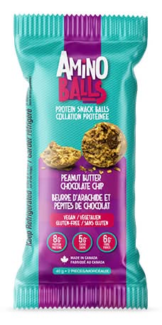 Amino Balls Peanut Butter Chocolate Chip Balls (40 g, 2 ct)
