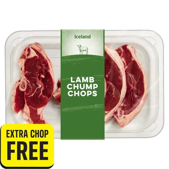 Iceland Extra Free Lamb Chump Chops