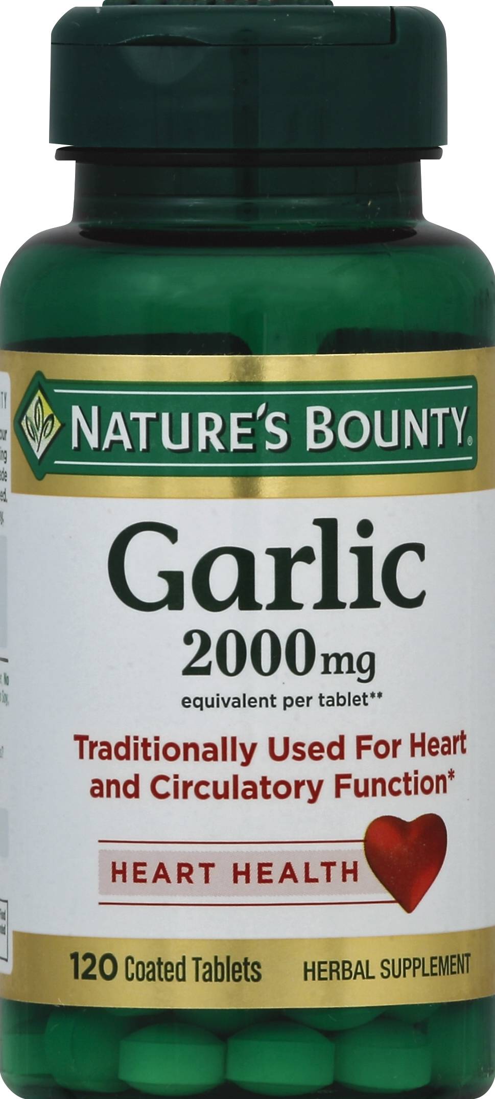 Nature's Bounty Garlic 2000 mg (120 ct)