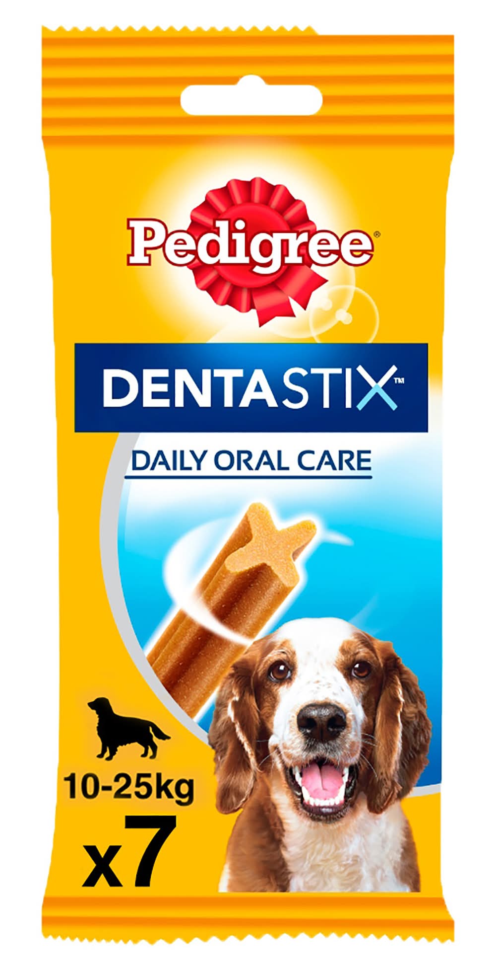 Dentastix cuidado oral para perro adulto · Pedigree - Raza mediana (180 g)