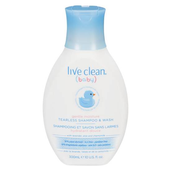 Live Clean Baby Shampoo & Wash (300 ml)