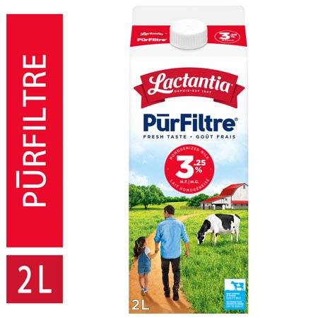 Lactantia Purfiltre Homogenized Milk 3.25% (2 L)