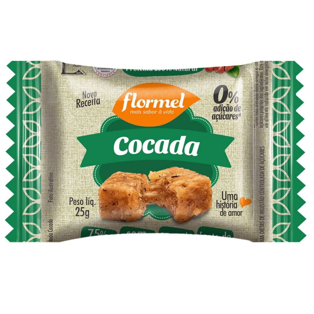 Flormel · Cocada zero açúcar (20 g)