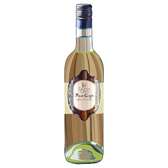 Pinot Grigio Bottle