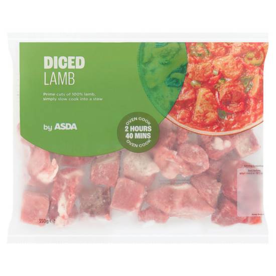 Asda Diced Lamb 350g